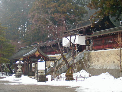 櫻山八幡宮の境内
